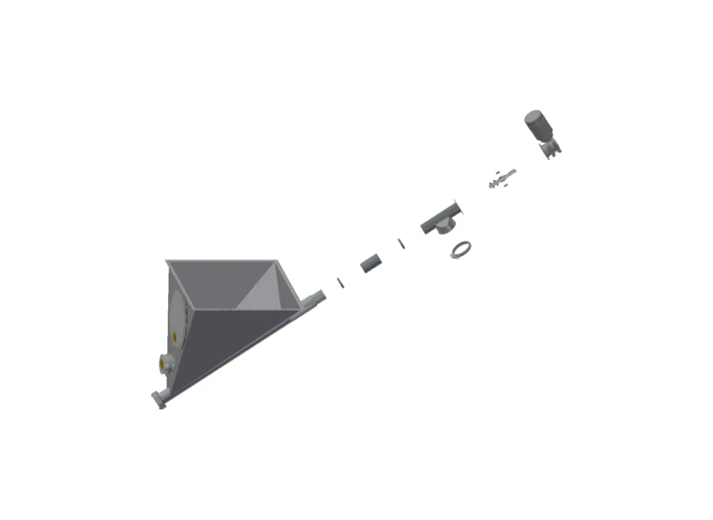 Skruvkassesett Unik Side Maflex 90/75 – Montert