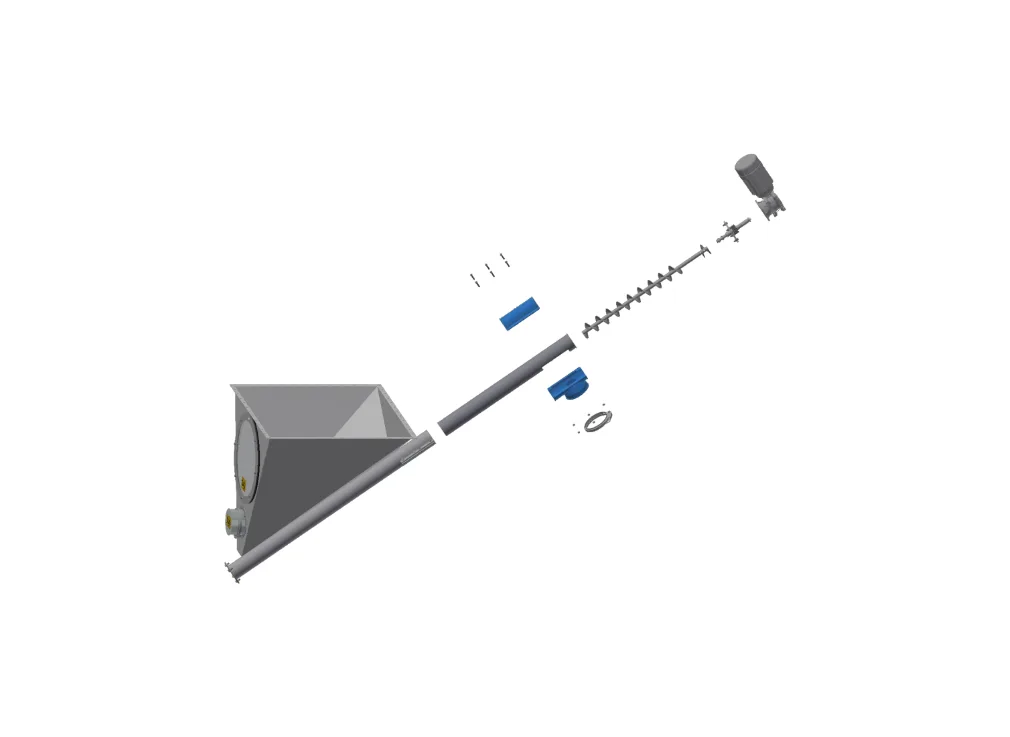 Skruvkassesett UNIK Side Fast Skrue 102 mm – Montert