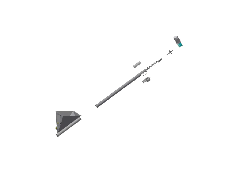 Skruvkassesett UNIK Side Fast Skrue 152 mm – Montert